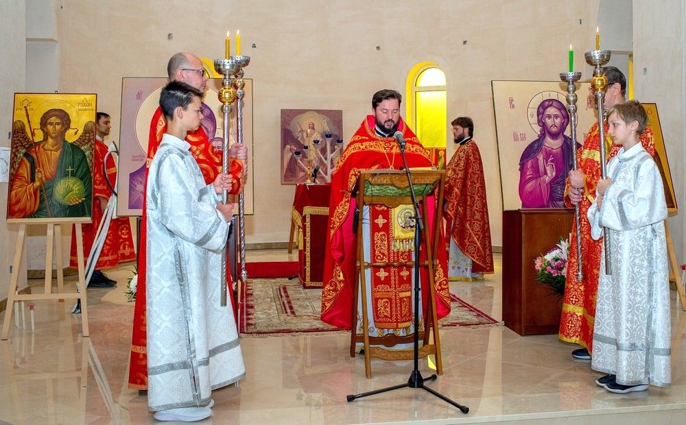 Первая служба после 25 лет ожидания