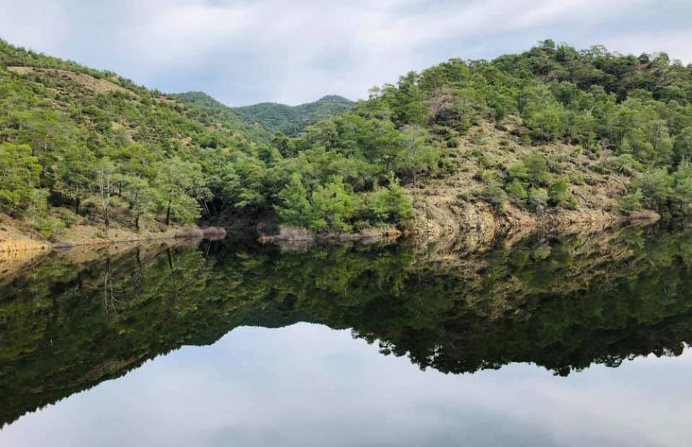 Самое маленькое водохранилище Кипра