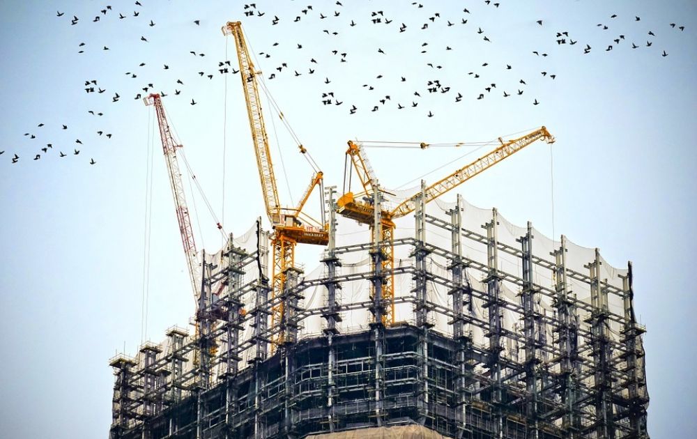 Три небоскреба в новом порту Лимассола