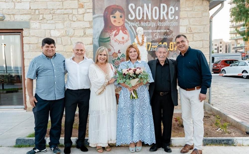 Соцреализм в Лимассоле: открытие выставки SoNoRe