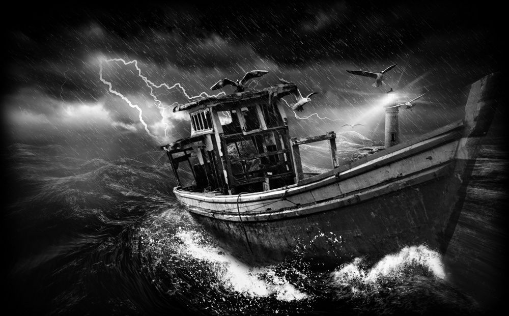 Морские волки Кипра и загадочная фотография