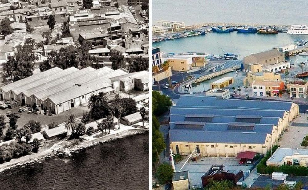 История складов в марине Лимассола
