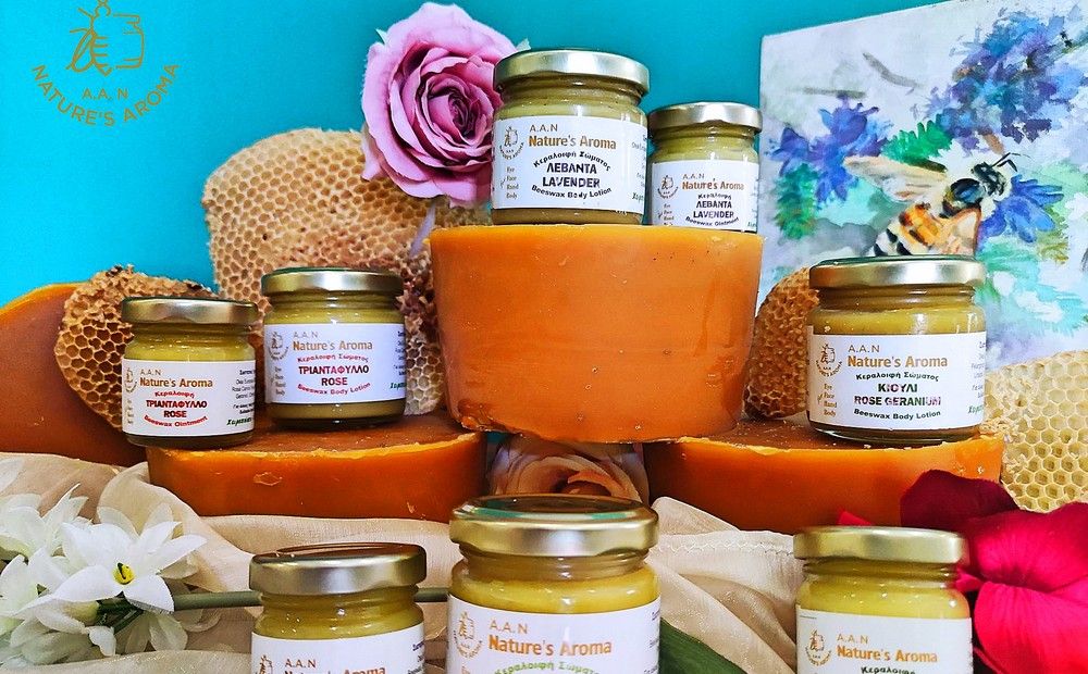 Мази Nature’s Aroma на основе пчелиного воска